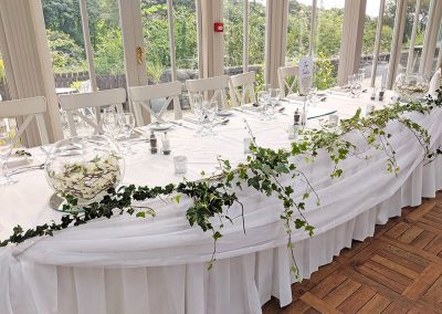 Wedding Venues Lake District Broadoaks Orangery Wedding Breakfast Image 16