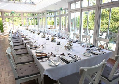 Wedding Venues Lake District Broadoaks Orangery Wedding Breakfast Image 5