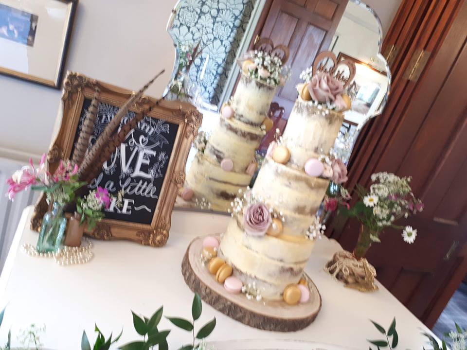 Wedding Cake Lake District Wedding Venue